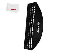 Godox Grid Softbox Strip Softbox Strip Box Beehive Honeycomb Grid Bowens Halterung für Fotostudio (FW22x90)
