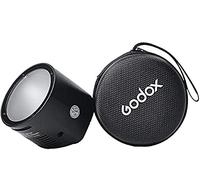 Godox H200R Cabezal de Flash Redondo Compatible con Godox AK-R1 Kit de Accesorios y Godox AD200 AD200 Pro Pocket Flash, 200 W, Ligero y portátil