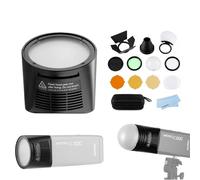 Godox H200R con Kit AK-R1 para AD200 / AD200Pro / AD200Pro II, Luz Suave, Modificadores Magnéticos, para Retratos y Fotografía de Producto