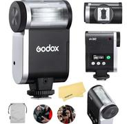 Godox iA32 Mini Camera Flash for Canon Sony Nikon Fujifilm Panasonic Olympus Pentax Leica Ricoh and Other DSLR Camera,Digital Camera w/Single Contact Hot Shoe,2.5s Recycle Time,490 Full-Power Flashes