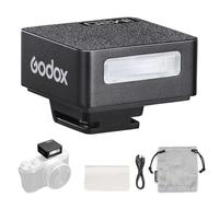 Godox iM20 Flash de cámara, batería incorporada, Carga USB-C, 5 Niveles de Potencia de Flash para Canon/Sony/Fuji/Nikon/Panasonic/Olympus, para cámaras con Zapata de un Solo Contacto