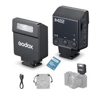 GODOX iM22 Flash Mini iFlash Recycle Time 3s On-Camera Flash Speedlite 5 Niveles de Potencia para cámaras Sony, Canon, Nikon, Fuji Olympus