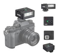 Godox iM30 Flash Mini Flash Speedlite GN15 con 13 Niveles de Potencia de Flash, CCT 6500 K ± 200 K con Control óptico S1/S2 para cámara Sony, Canon, Nikon, Fuji, Olympus