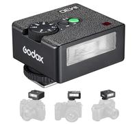 Godox iM30 Flash para cámara,Manual,GN15,7 niveles de potencia de flash,CCT 6500K±200K con control optico S1/S2 para Canon/Sony/Fuji/Nikon/Panasonic/Olympus,para cámaras con zapata de un solo contacto