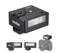 Godox iM30 Mini Flash Speedlite,Flash para cámara GN15 con 7 Niveles de Potencia de Flash,CCT 6500K ± 200K con Control óptico S1/S2 para cámaras Canon, Fuji, Sony, Nikon DSLR con Zapata