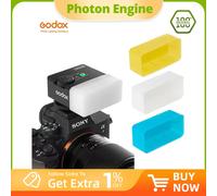 Godox IM30 Speedlite Flash Blanco azul amarillo Difusor Caja blanda IM30