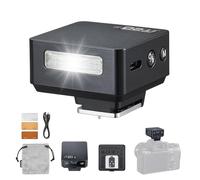 Godox iT20 F iT20F Flash compatible con Fuji, 700 flashes de potencia completa, iT20 Mini TTL flash de cámara flash con filtros de color de batería de litio integrados y esparcidor compatible con