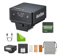 Godox iT20 Mini Flash para Sony, Iluminación TTL automática, Reciclaje rápido 1.5s, 700 Disparos, filtros magnéticos, Compatible con a6400, a6700, a7III, a7IV, ZV-E10, ZV-1, A9III, RX10 IV(Negro)