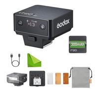 Godox iT20 O Mini Flash para Olympus/Panasonic, Iluminación TTL automática, Reciclaje rápido 1.5s, 700 Disparos, filtros magnéticos, Compatible con E-M10 Mark IV, E-M1 Mark III, S5, S5 II(Negro)