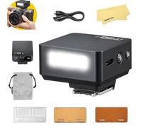 GODOX iT20 R iT20R TTL Flash para Cámara para Ricoh Cámaras,con Batería de Litio de 7,4V/300mAh,Tiempo de Recarga de 1,5s,700 Disparos a Máxima Potencia,Ultracompacto y con Filtro de Color Magnético