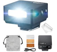 Godox iT20 R Mini Flash TTL para Ricoh GR III, GR IIIx | Aprox. 700 destellos a plena potencia, reciclaje de 1,5 s, modos TTL y manual, control en pasos de 1/3 y pantalla de ajustes