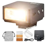 Godox iT20-R TTL Mini Flash para Ricoh GR III, GR IIIx, GR IV, Flash Compacto IT20R, Compatible con P-TTL, Batería Recargable USB-C, Filtros de Color Magnéticos Incluidos