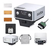 Godox iT20 S Mini Flash TTL para Sony, 45 g, Batería Recargable USB-C | Aprox. 700 destellos a plena potencia, reciclaje de 1,5 s, modos TTL y manual, control en pasos de 1/3 y pantalla de ajustes