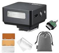 Godox iT20 S Mini Flash TTL para Sony, 45 g, Batería Recargable USB-C | Aprox. 700 destellos a plena potencia, reciclaje de 1,5 s, modos TTL y manual, control en pasos de 1/3 y pantalla de ajustes