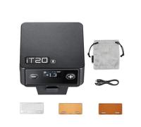 GODOX iT20R - Cámara TTL Speedlite 700 flash, 1,5 s, tiempo de recarga de 1/8000s HSS, flash de cámara con difusores magnéticos y filtros de color para Ricoh GRIII/IIIX/IIIX HDF (negro)