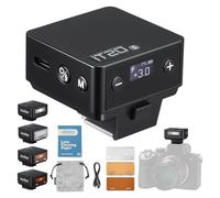 Godox iT20S soporta TTL automático Parpadeo/M Parpadeo Manual, 1/32~1/1 Rango de Potencia, batería de Litio, película de difusión estándar y Filtro magnético, Adecuado para cámara Sony