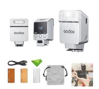 Godox iT22 O iT22-O Flash TTL para Panasonic Olympus, Potencia máxima de 700 μm, Tiempo de Recarga de 1,5 s, batería de Litio, Mini Flash Speedlight para cámaras Olympus Panasonic (Plateado)