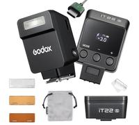 GODOX IT22 S Flash de Cámara, IT22S TTL Mini Flash, Compatible con Sony Alpha A9 III a7III a7CII a7IV a7C a7RV a7 a7SIII a6700 a6400 a6600 ZV-E10 II ZV1 a61000
