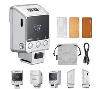 GODOX iT22F TTL Flash 1/8000s HSS 700 flash a plena potencia 1,5 s tiempo de recarga cámara Speedlite con difusores magnéticos y filtros de color para cámaras Fujifilm (plata)