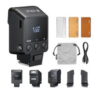 GODOX iT22S TTL Flash 1/8000s HSS 700 Flash a plena potencia, tiempo de recarga de 1,5 s, cámara Speedlite con difusores magnéticos y filtros de color, color negro