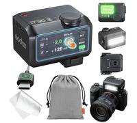 Godox IT30 Pro es Compatible con Sony, Receptor y Maestro inalámbricos, HSS 1/8000 Segundos, inalámbrico 2.4G, Pantalla táctil, Flash GodOX (Negro)
