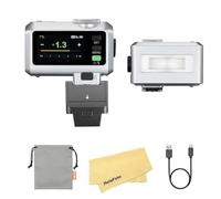 GODOX iT30 Pro F iT30ProF Flash con Elevador de Zapata TR-F TTL para Fujifilm,2.4G TTL 1/8000 HSS,560 Flashes a Máxima Potencia,Recarga de 1.5 s,Batería de Iones de Litio de 7.4V/900mAh (Plata)