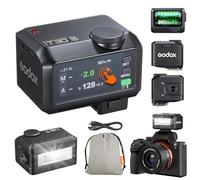 Godox iT30 Pro O Mini TTL Flash compatible con cámaras Olympus Godox iT30Pro O- Wireless Master & Receiver 2.4G pantalla táctil inalámbrica, GN15, 1/8000s HSS Speedlite, difusor integrado y batería de