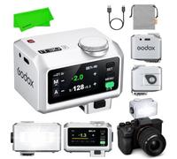 Godox iT30Pro F TTL Camera Flash para Fujifilm X-T4 X-T3 X-T30 (Plata) | X-T20 X-T2 X100F X100T X-Pro2 X-E1 GFX 50S etc, 2.4G HSS 1/8000s Exposición automática TTL, pantalla táctil de 2,8" y dial