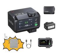 GODOX iT30Pro F TTL - Flash de cámara 2.4 GHz HSS 1/8000s GN15 con Pantalla táctil Compatible con Modos Maestro y Receptor, difusor Integrado para cámaras Fuji