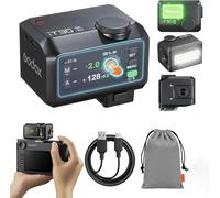 Godox iT30Pro-L iT30 Pro L Mini Flash TTL para Cámaras Leica, GN15, 560 Destellos, Reciclaje 1,5 s, HSS 1/8000 s, Pantalla Táctil, USB-C, Sistema X 2,4 GHz