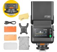 GODOX iT32 2.4G TTL Cámara Flash con Magnético X5 S X5S TTL Disparador Inalámbrico para Sony Cámara Flash Speedlite,Litio Batería 7.4V/900mAh,Tiempo de Reciclaje 1.5s,510 Destellos a Máxima Potencia