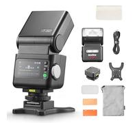 Godox iT32 con X5-N Kit de Flash para Cámara Nikon, Pantalla Táctil | Diseño Desmontable de Zapata Caliente Magnética/Disparador con TTL y HSS, Sincronización Multi-Flash 2.4G, Batería Integrada