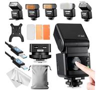 Godox iT32 TTL Flash con Disparador X5F para FUJIFILM, 2.4GHz HSS 1/8000s Flash inalámbrico TTL, con Pantalla táctil, luz LED, batería integrada y Control Remoto Compatible con Sistema Godox X