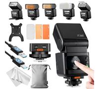 Godox iT32 TTL Flash con Disparador X5S para cámaras Sony, 2.4GHz HSS 1/8000s Flash inalámbrico TTL, con Pantalla táctil, luz LED, batería integrada y Control Remoto Compatible con Sistema Godox X