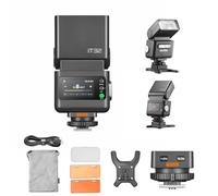 GODOX iT32 TTL Flash de cámara con Disparador inalámbrico X5S para Sony, Compatible con Godox X Series (X3/X3Pro/XPro/XProII/X2T), Receptor Integrado de 2,4 GHz, Soporte magnético y Reflector/difusor