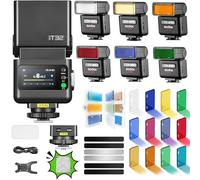 Godox iT32 TTL Flash de Cámara con Disparador X5N y Kit de Accesorios Magnéticos MA02 para Nikon, Zapata y Disparador 2 en 1, Compatible con Nikon D750 D850 D7500 D800 D810 D780 D500 D7100 Z6 Z7II