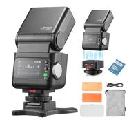 Godox iT32 TTL Mini Flash con X5C Inalámbrico Disparador para Canon Cámara | 2.4G HSS 1/8000s,Pantalla Táctil,Batería Integrada,Zapata Caliente Magnética Para Canon EOS R6 Mark II R5 Mark II R6 R5 R8