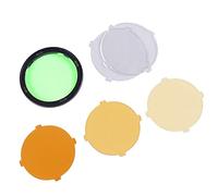 Godox Juego de placas de filtro de color AK-R16, compatible con Godox V1 Flash Series, V1-S, V1-C, V-1N, uso con cabezal de flash redondo Godox H200R, AD200 Pro, AD200