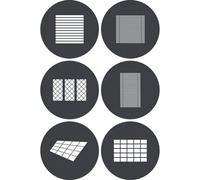 Godox Juego GOBO para MG1200Bi GP-GS4