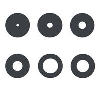 Godox Juego GOBO para MG1200Bi GP-GS5