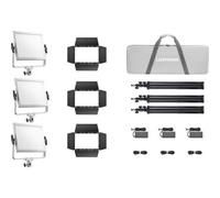 Godox Kit 3 x Litemons LP1200Bi + Accesorios LP1200Bi-K3