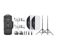 Godox Kit de 2 luces LED RGB para vídeo de Litemon LA150R