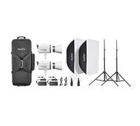 Godox Kit de 2 luces LED RGB para vídeo de Litemon LA300R