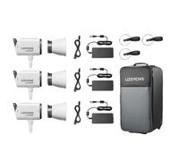 Godox Kit de 3 luces de vídeo LED RGB Litemons LA300R