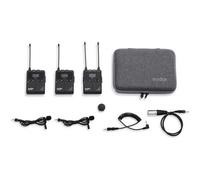 Godox Kit de doblaje inalÃ¡mbrico UHF y micrÃ³fono de solapa (TX1 /RX1 /LMS 12 AXL)