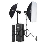 Godox Kit de flash de estudio (2x QT400IIIM + accesorios)