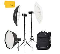 Godox - Kit de mochila AD300Pro Dual Flashes 300 W, 2.4G, TTL 1/8000 HSS, Tiempo de reciclaje 0,01 - 1,5 s, plena potencia 320