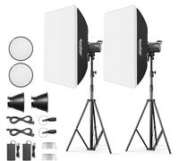 GODOX LA150D Kit Litemons LED Continuas Light, Luz LED Video con Trípode para Estudio Fotográfico