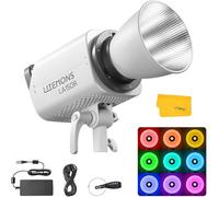 Godox LA150R Full Color COB LED Video Luz, 165W RGB 1800-10000K CCT con Ajuste G/M, 14 Efectos de iluminación, Bowens Moun, con Control NFC/App para Transmisión en Vivo.