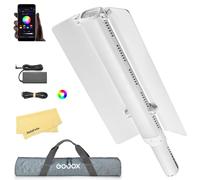 GODOX LC1000 R LC1000R Barra de Luz LED RGB Portátil de 100W, 2500-8500K CCT, CRI 96+ TLCI 96+, 65W/100W (Modelo P),15 Efectos de Iluminación FX,para Vlogs,Youtube,Transmisión en Vivo y Retratos